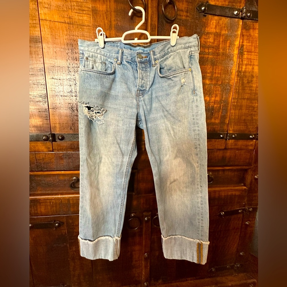 All Saints jeans boys fit distressed size 30
